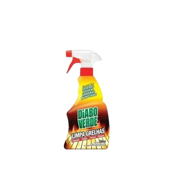 Diabo Verde Limpa Grelhas Spray 300ml Diabo Verde Limpa Grelhas Spray 300ml