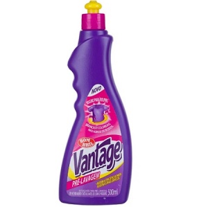 Alvejante sem cloro pré lavagem Vantage Bombril 500ml. Alvejante sem cloro pré lavagem Vantage Bombril 500ml.