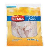 Sobrecoxa temperada de frango Seara 1kg.